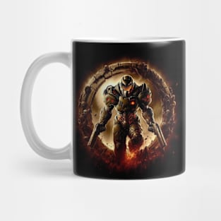 Doom Guy Portal Mug